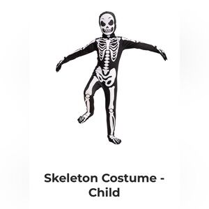 Skeleton Child Costume
